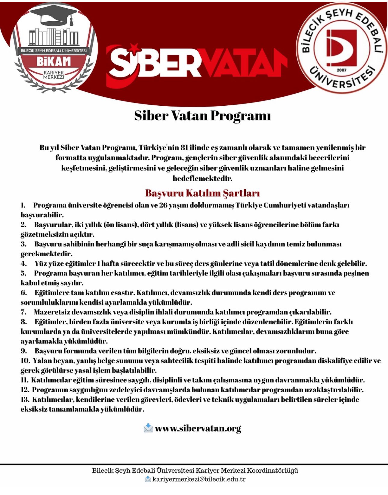 TÜRKİYE SİBER VATAN PROGRAM